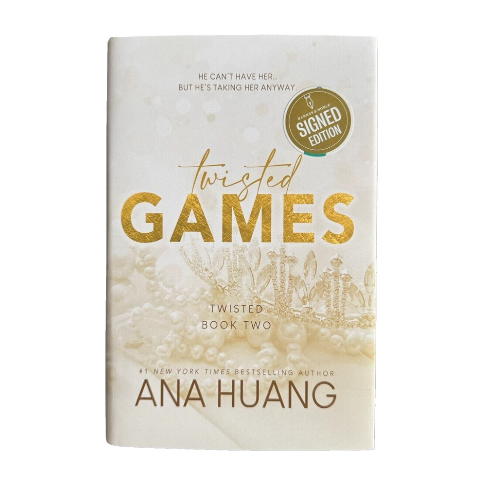 Ana Huang Signed Autographed Book Twisted Games